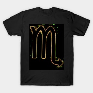 Scorpio Zodiac Art T-Shirt